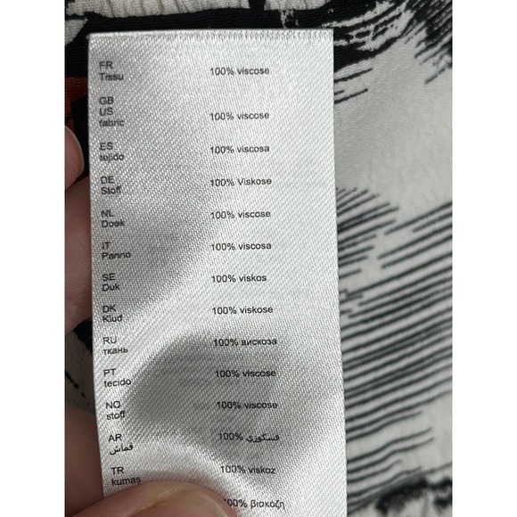 Maje Rolina Hawaiian Tropical Print Button Front Dress Sz 1 = Small - Picture 9 of 12